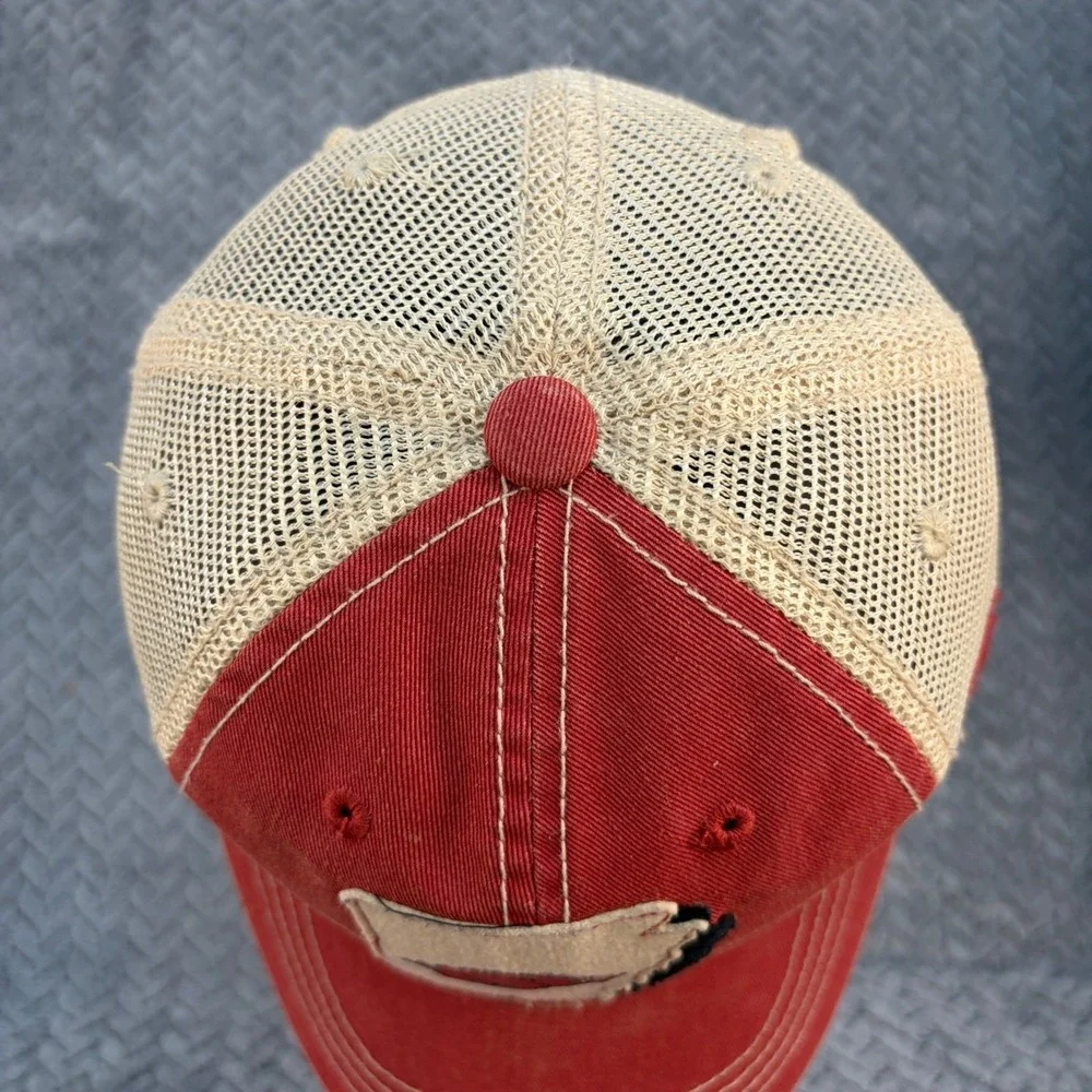 Arkansas Razorbacks Youth Trucker Hat Red Top of the World Snapback Cap